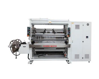 Machin otomatik pou rebobinan a ak kouto sikilè