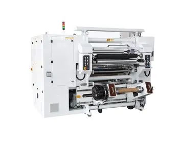 Gwo vitès aliminyòm woule fese woule ak machin rebobinan